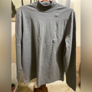 Croft & Barrow Charcoal Long Sleeve Top